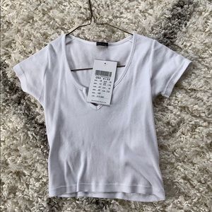 Brandy Melville white top NWT